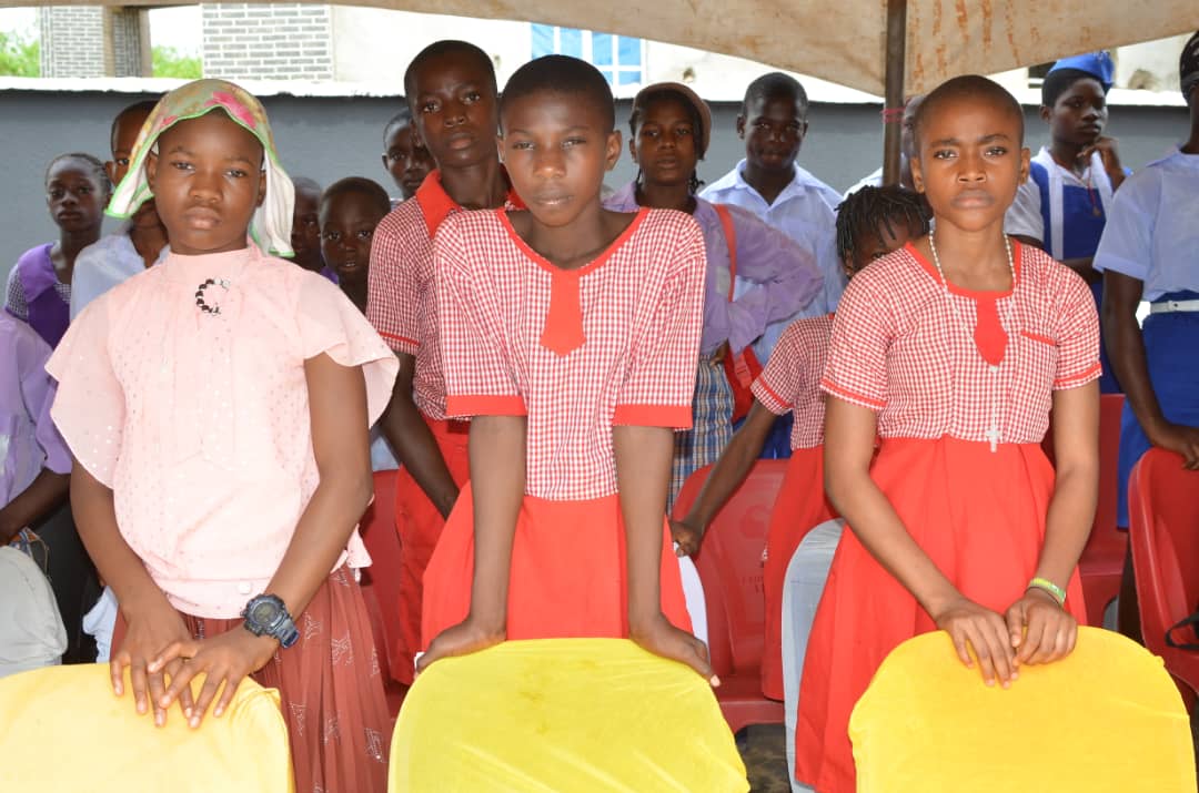 Students Standing Group